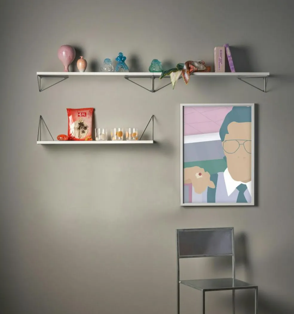 Pythagoras Shelf Set 3 Shelves, White