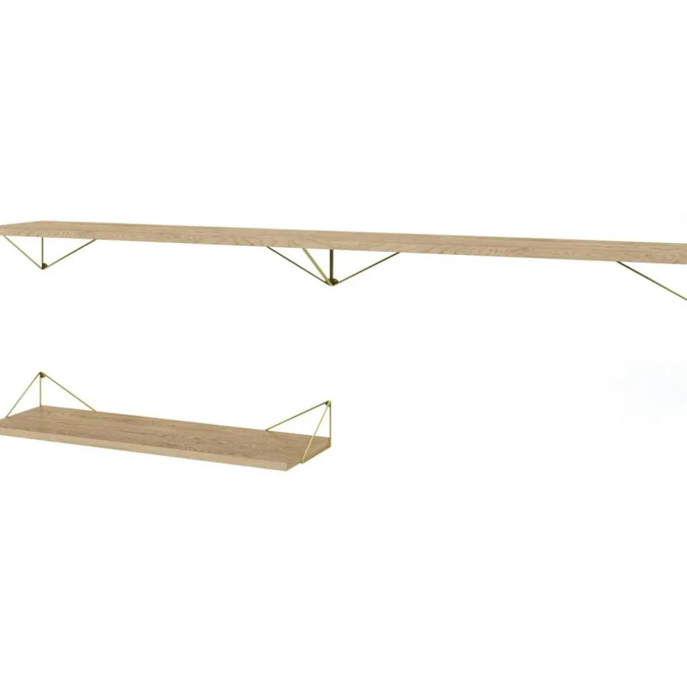 Pythagoras Shelf Set 3 Shelves, White