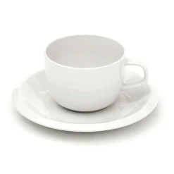 Raami Cup & Saucer, White