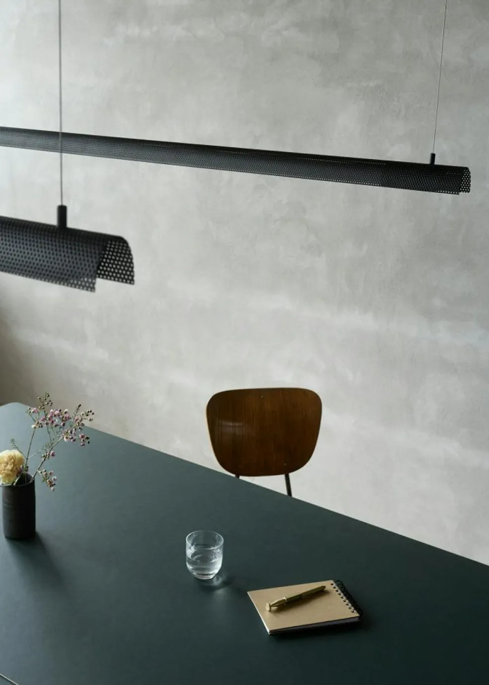 Radent Pendant 1350 mm, Brass