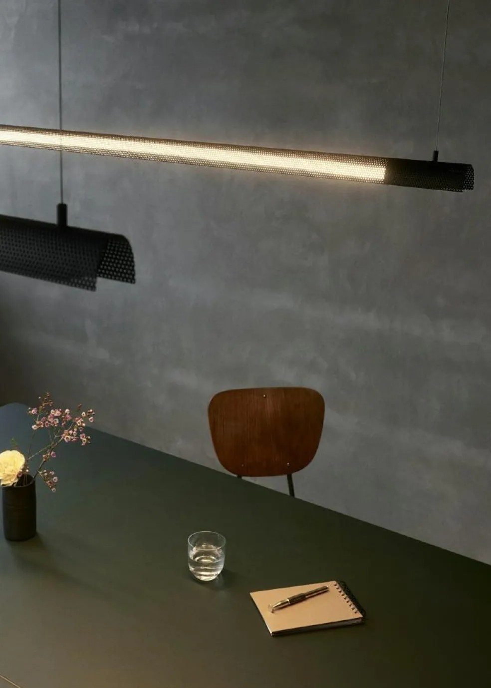 Radent Pendant 1350 mm, Brass