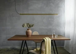 Radent Pendant 1350 mm, Brass