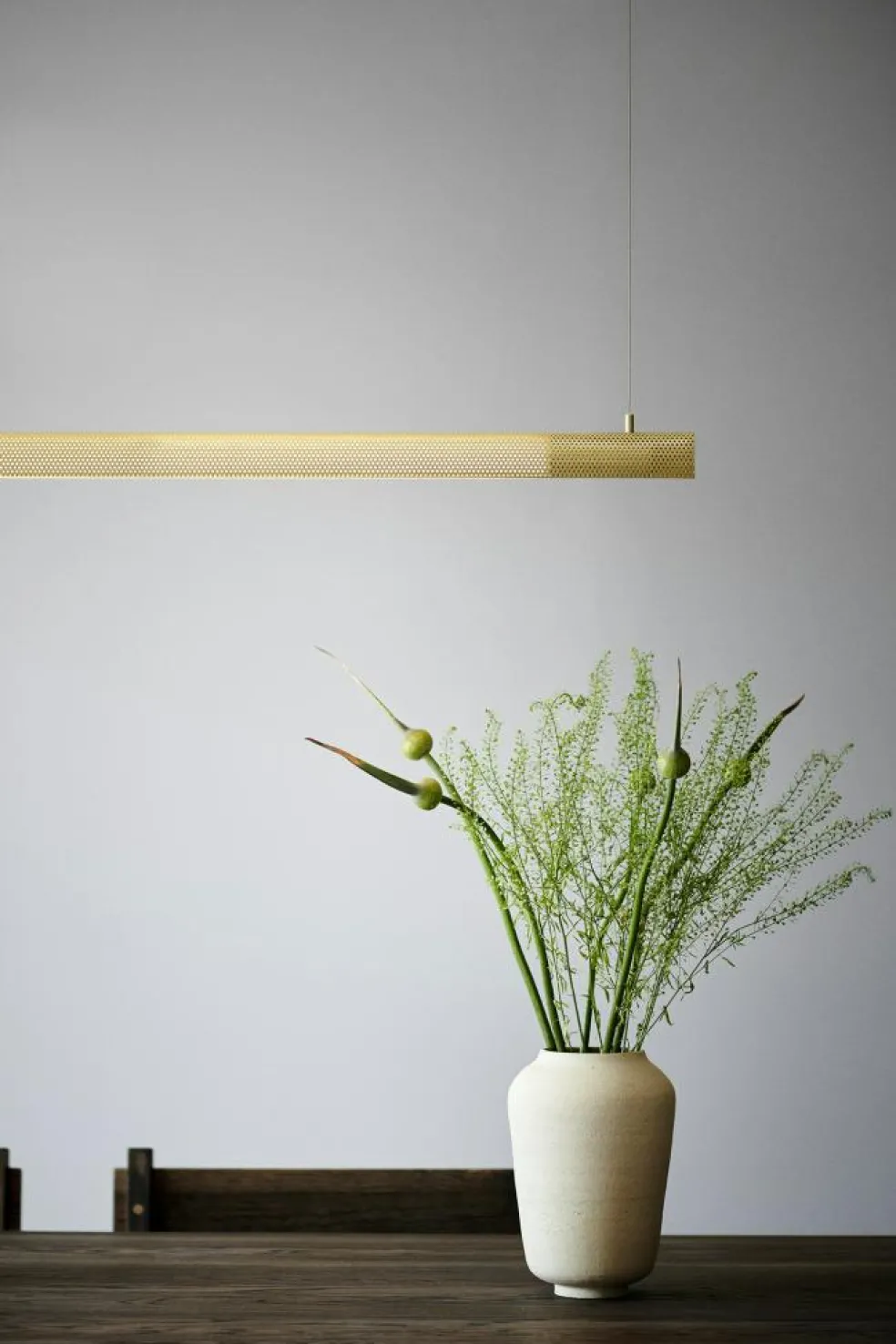 Radent Pendant 1350 mm, Brass