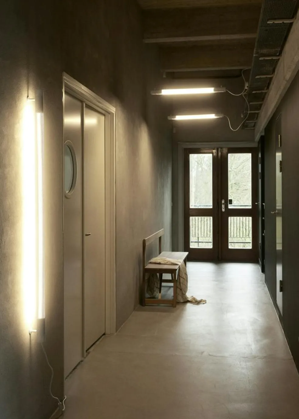 Radent Wall Lamp 1350 mm, Brass