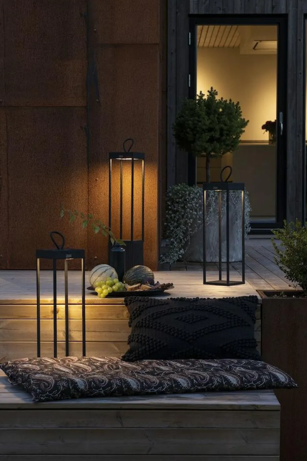 Ravello Floor Lamp Portable Black, 500 mm