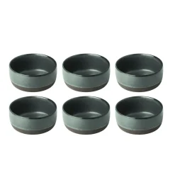 Raw Bowl 13,5 cm 6-pack, Metallic Brown