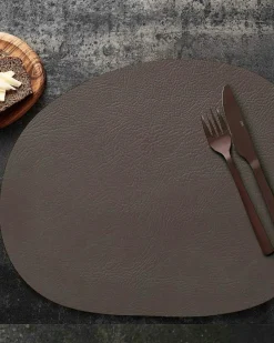 Raw Buffalo Placemat 6-pack, Dark Grey