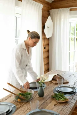 Raw Buffalo Placemat 6-pack, Dark Grey