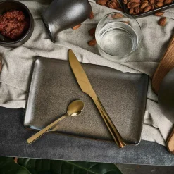 Raw Cutlery Set 16 Pcs, Gold