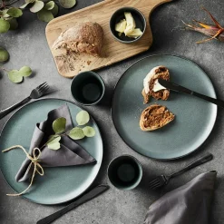 Raw Deep Plate 19,4 cm, Metallic Brown