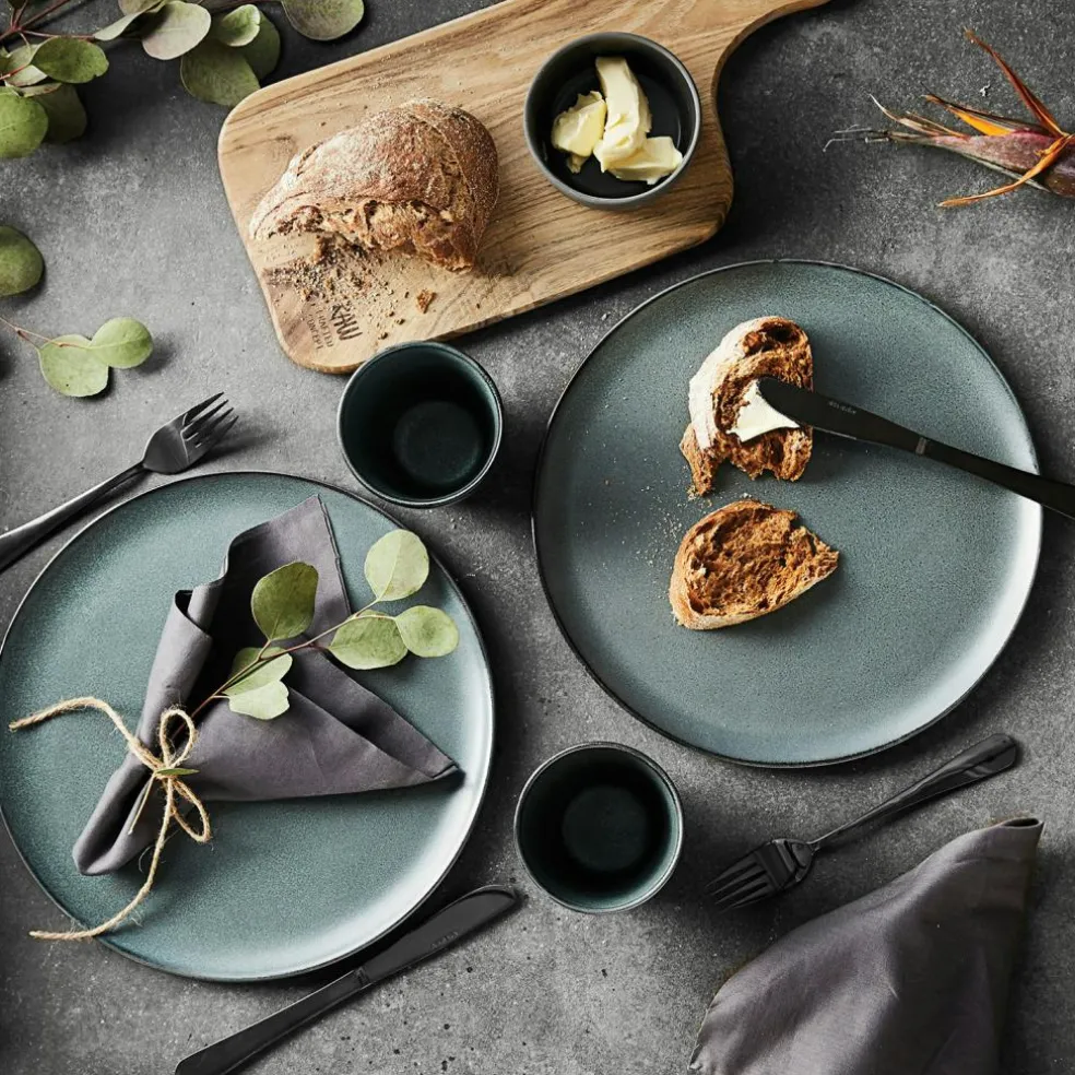 Raw Deep Plate 19,4 cm, Metallic Brown