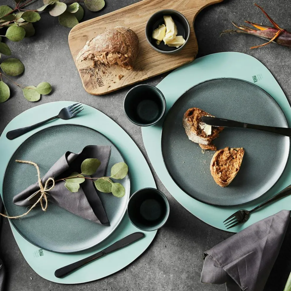 Raw Deep Plate 19,4 cm, Metallic Brown