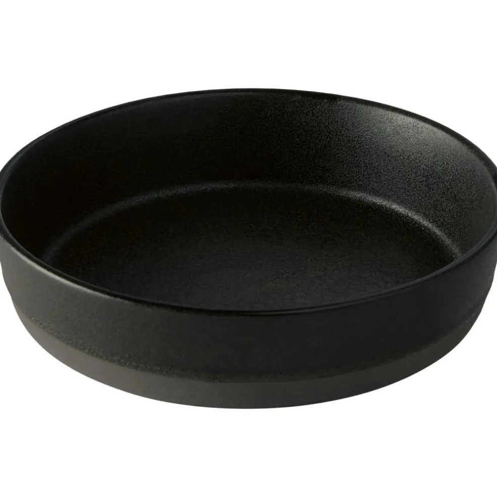 Raw Deep Plate 19,4 cm, Metallic Brown