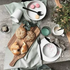 Raw Deep Plate 19,4 cm, Metallic Brown