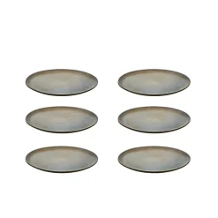 Raw Dessert Plate 20 cm 6-pack, Northern Green