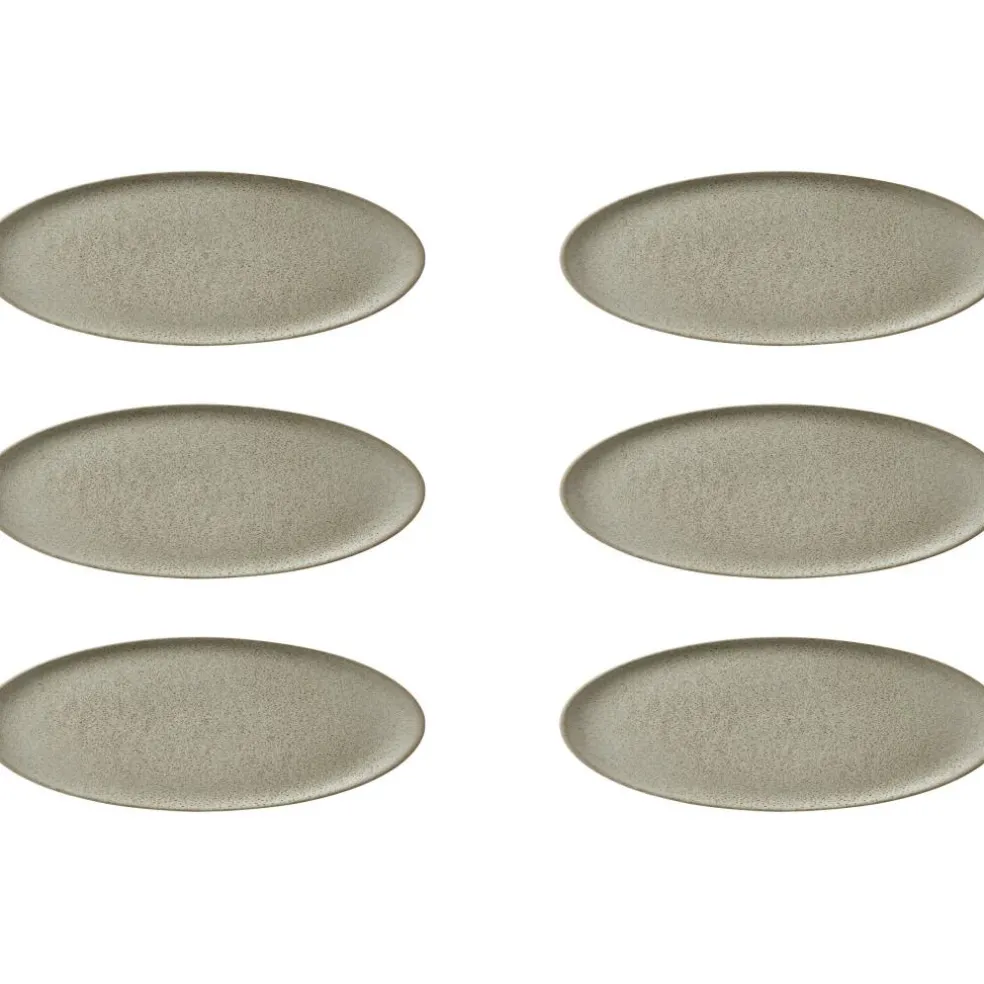 RAW Dessert Plate 20 cm 6-pack, Sandy Beige