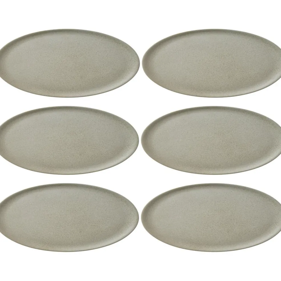 RAW Dinner Plate 28 cm 6-pack, Sandy Beige
