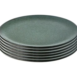 Raw Dinner Plate 28 cm 6-pack, Northern Green