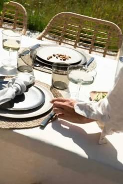 Raw Dinner Plate 28, Sandy Beige