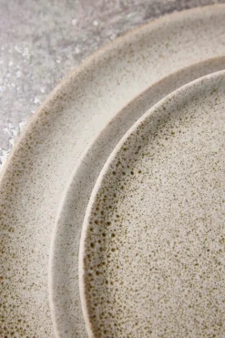 Raw Dinner Plate 28, Sandy Beige