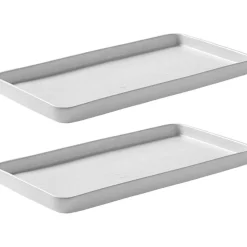 Raw Dishes Titanium Black, 2-pack