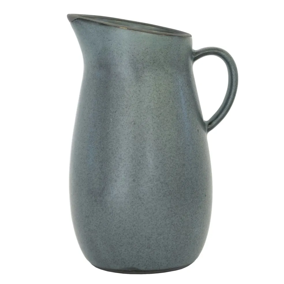 Raw Jug With Handle 60 cl, Northern Green