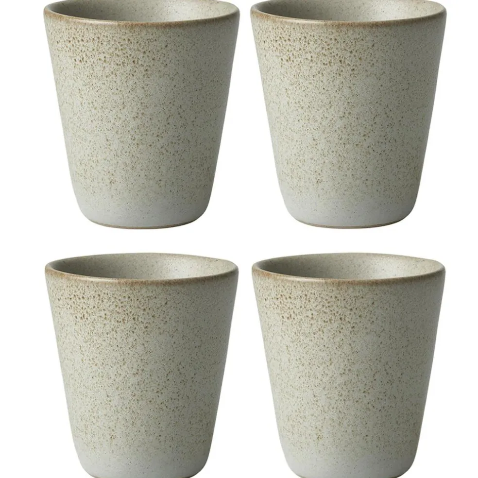 Raw Mug 25 cl 4-pack, Sandy Beige