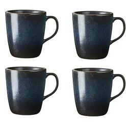 Raw Mugs 35 cl 4-pack, Northern Green