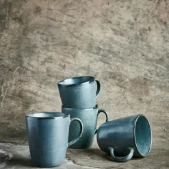 Raw Mugs 35 cl 4-pack, Northern Green