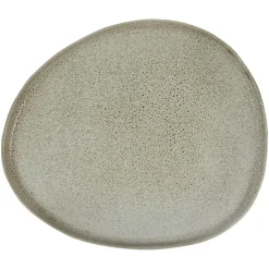 Raw Organic Plate 24 cm, Sandy Beige