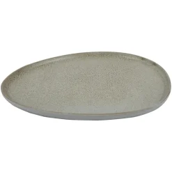 Raw Organic Plate 24 cm, Sandy Beige