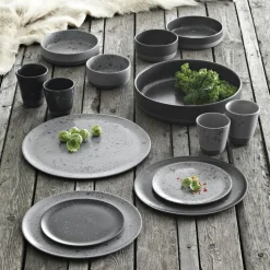 Raw Plate 28 cm, Midnight Blue