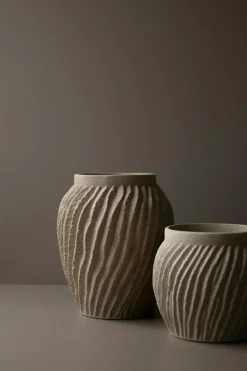 Raw Pot H29 cm, Sandy Mole