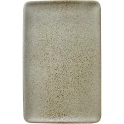 Raw Rectangular Plate 23.5x15, Sandy Beige