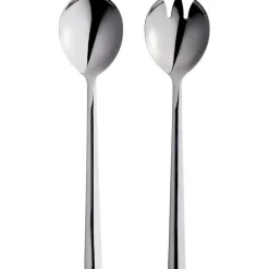 Raw Salad Servers, Gold