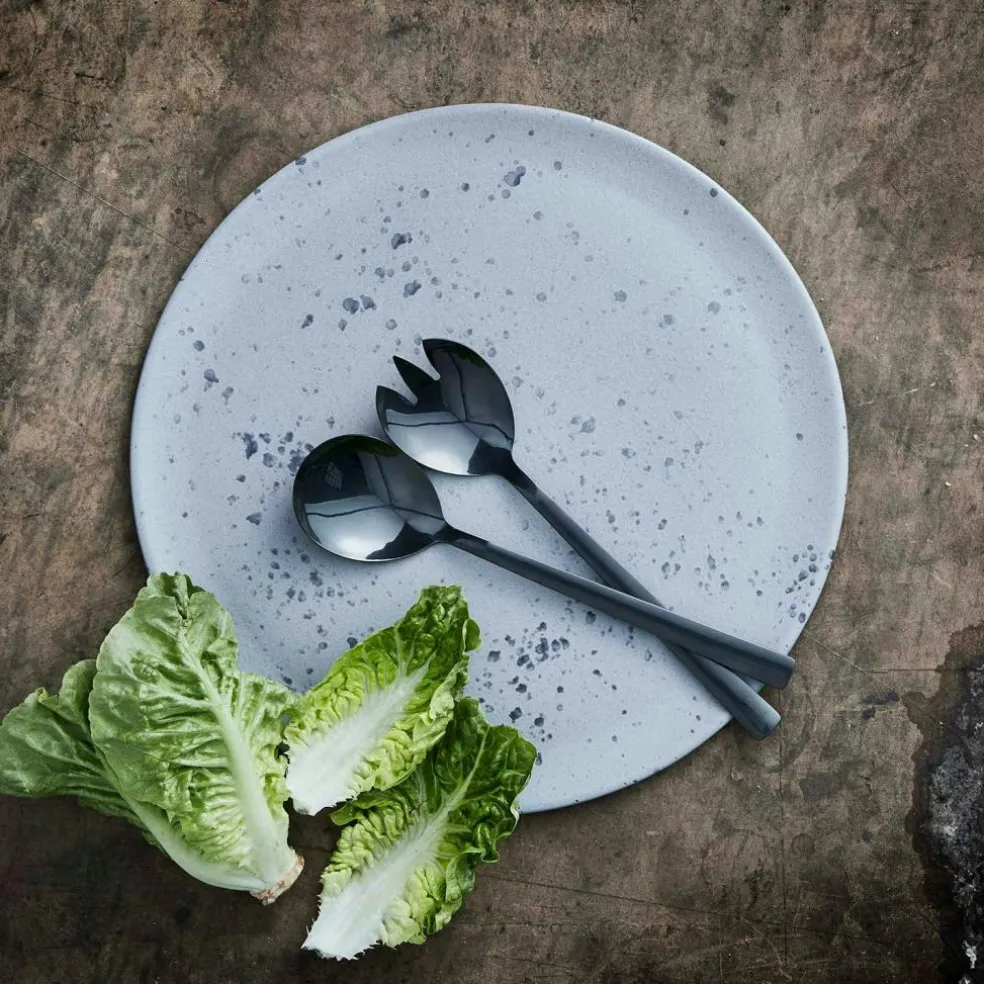 Raw Salad Servers, Gold