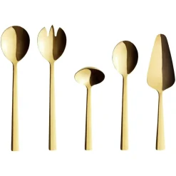 Raw Server 5 Pieces, Silver