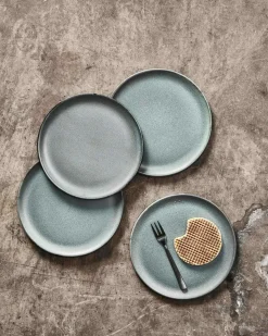 Raw Side Plate 20 cm 4-pack, Northern Green