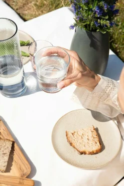 Raw Side Plate 20 cm 4-pack, Northern Green