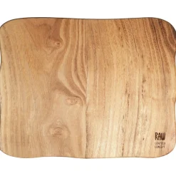 Raw Teak Cutting Board, 33x45 cm