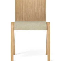 Ready Chair, Upholstered Front, Oak / Bouclé 02