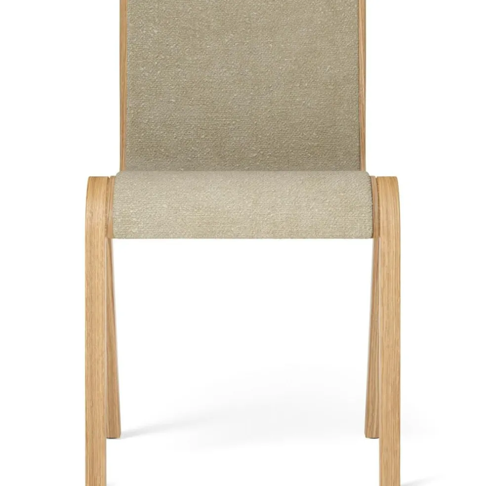 Ready Chair, Upholstered Front, Black Oak / Leather Dakar 0842