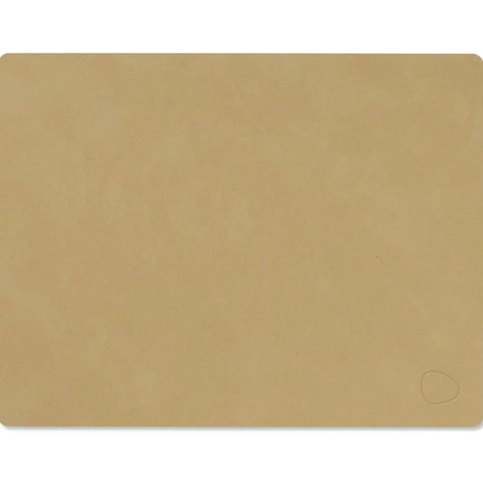 Rectangle M Table Mat Nupo 26x34 cm, Khaki