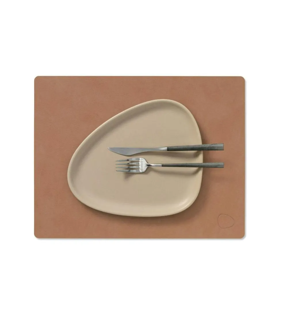 Rectangle M Table Mat Nupo 26x34 cm, Khaki