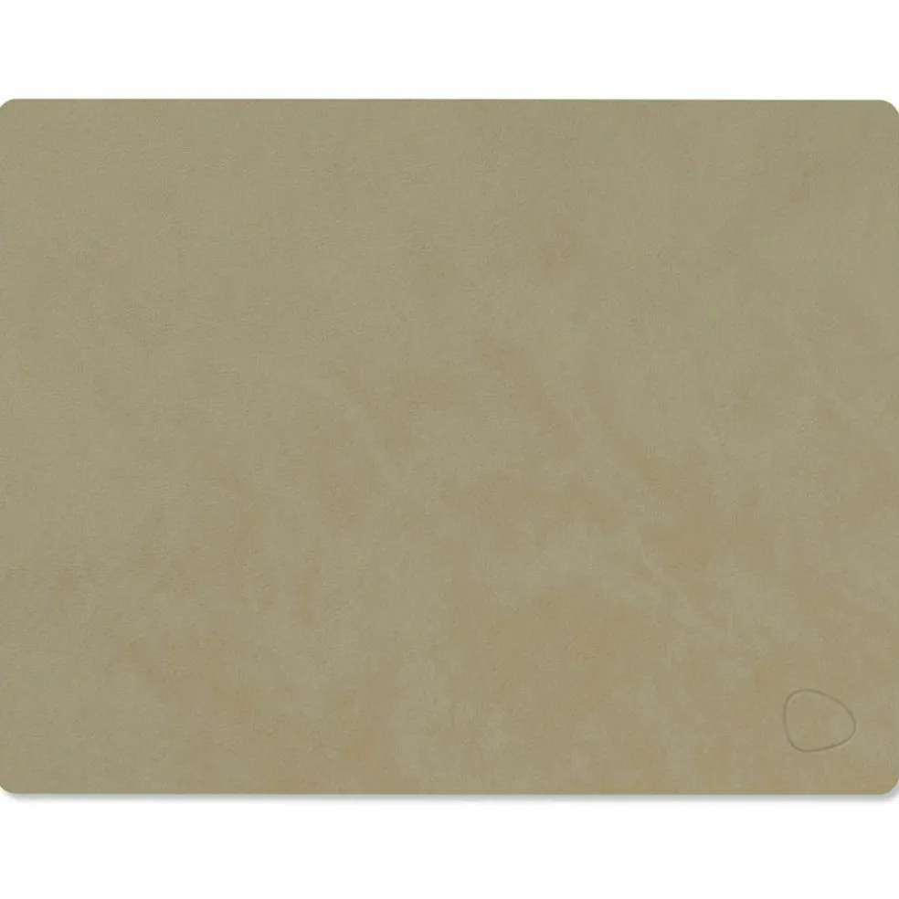 Rectangle M Table Mat Nupo 26x34 cm, Khaki