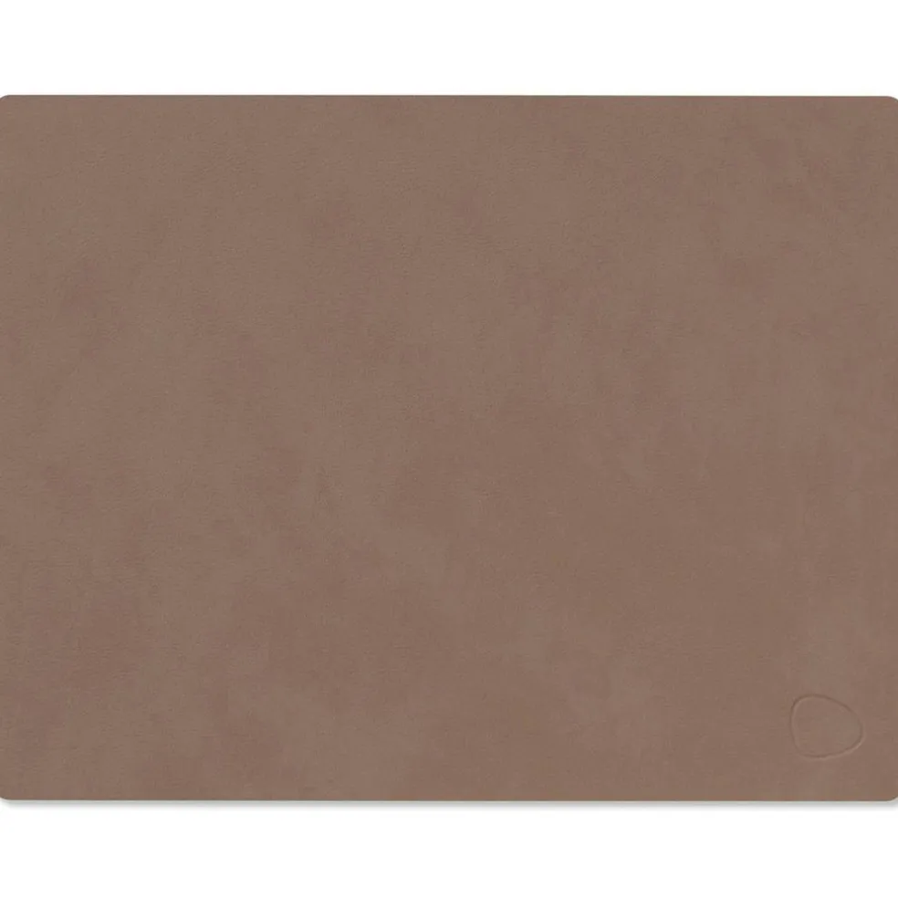 Rectangle M Table Mat Nupo 26x34 cm, Khaki