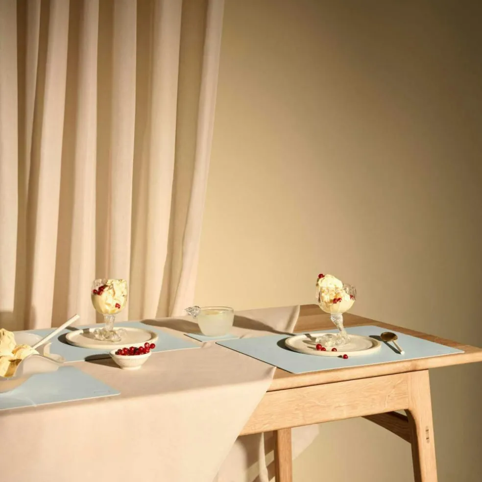 Rectangle M Table Mat Nupo 26x34 cm, Khaki