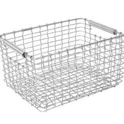 Rectangular 15 Basket, Galvanised