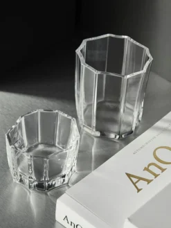 Reed Candle Holder 85 mm, Clear