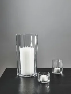 Reed Candle Holder 85 mm, Clear